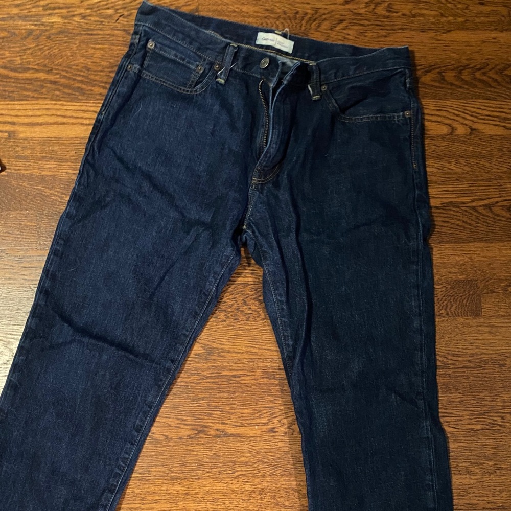 Gap Men’s Dark Blue Jeans , Straight fit 33w x 30l